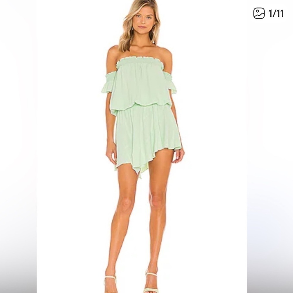 Amanda Uprichard Ariella Off the Shoulder Dress